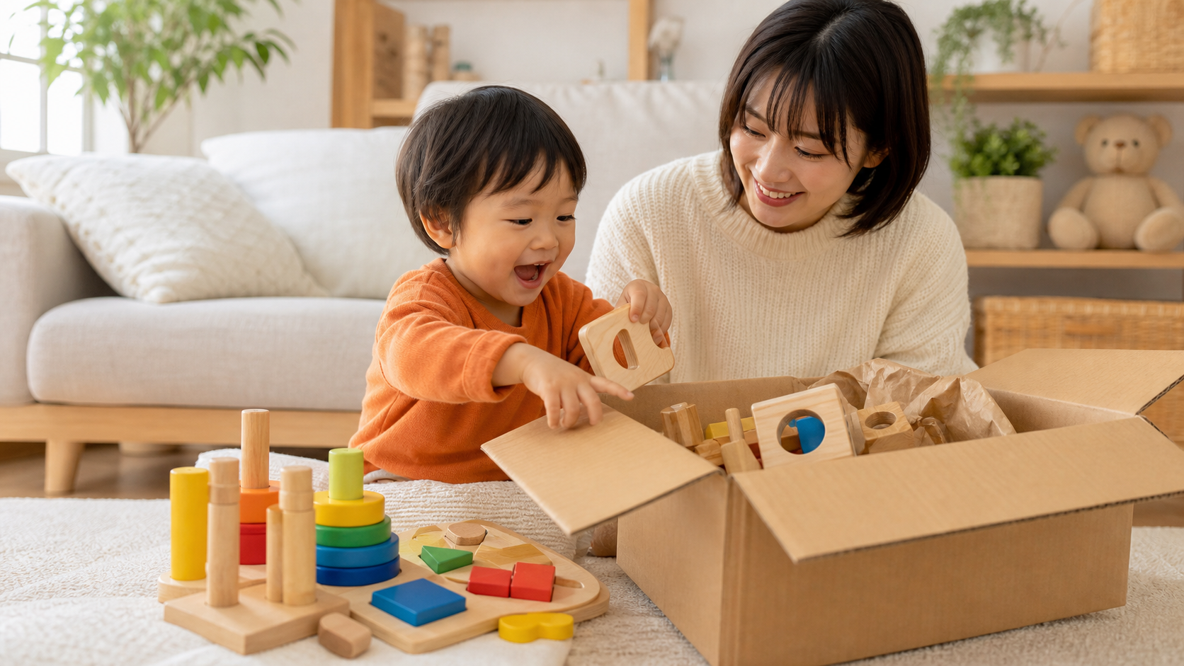3歳のおもちゃサブスク比較6社【2026年】料金・発達・口コミで徹底比較